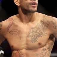 Alex Pereira's Dragon Tattoo